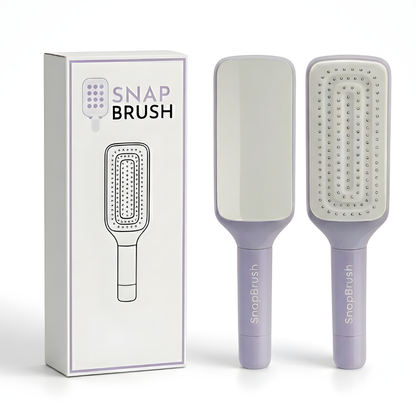 SnapBrush Clean — Samooczyszczająca Szczotka do Włosów